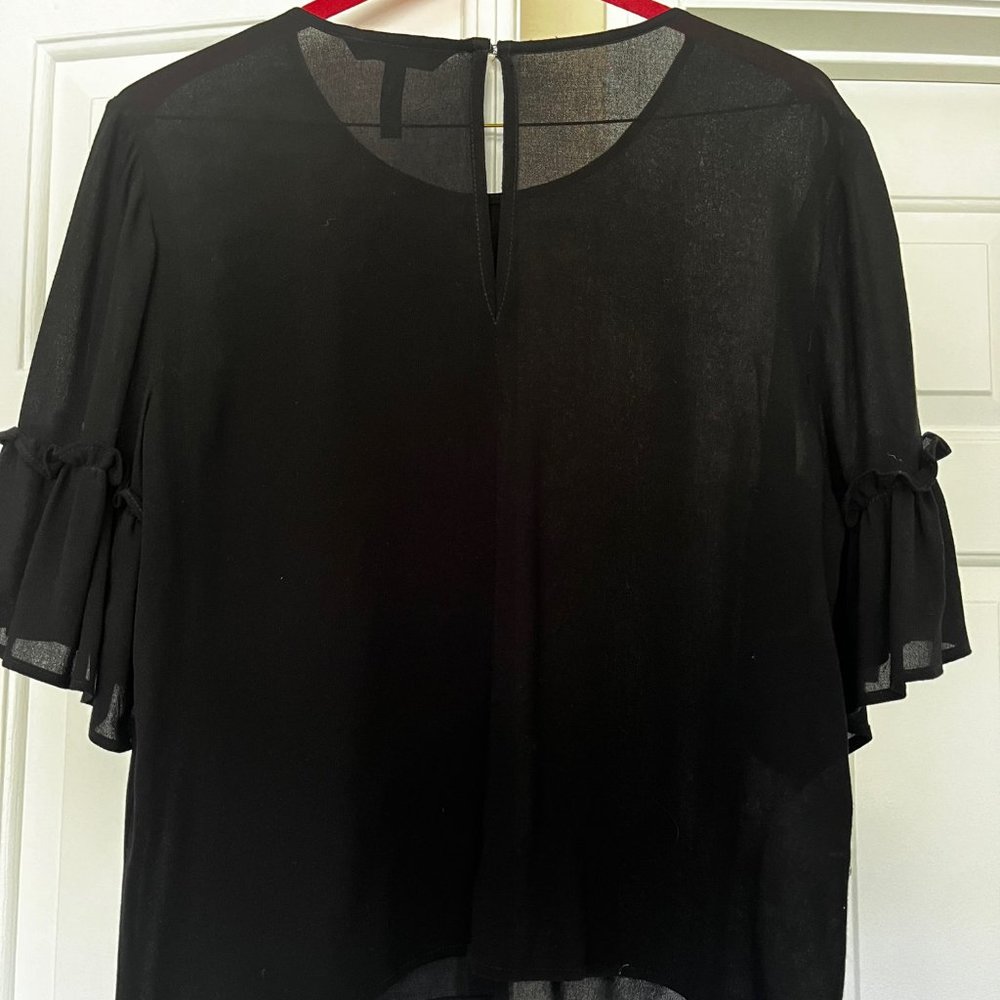 BCBG Maxazria Black blouse